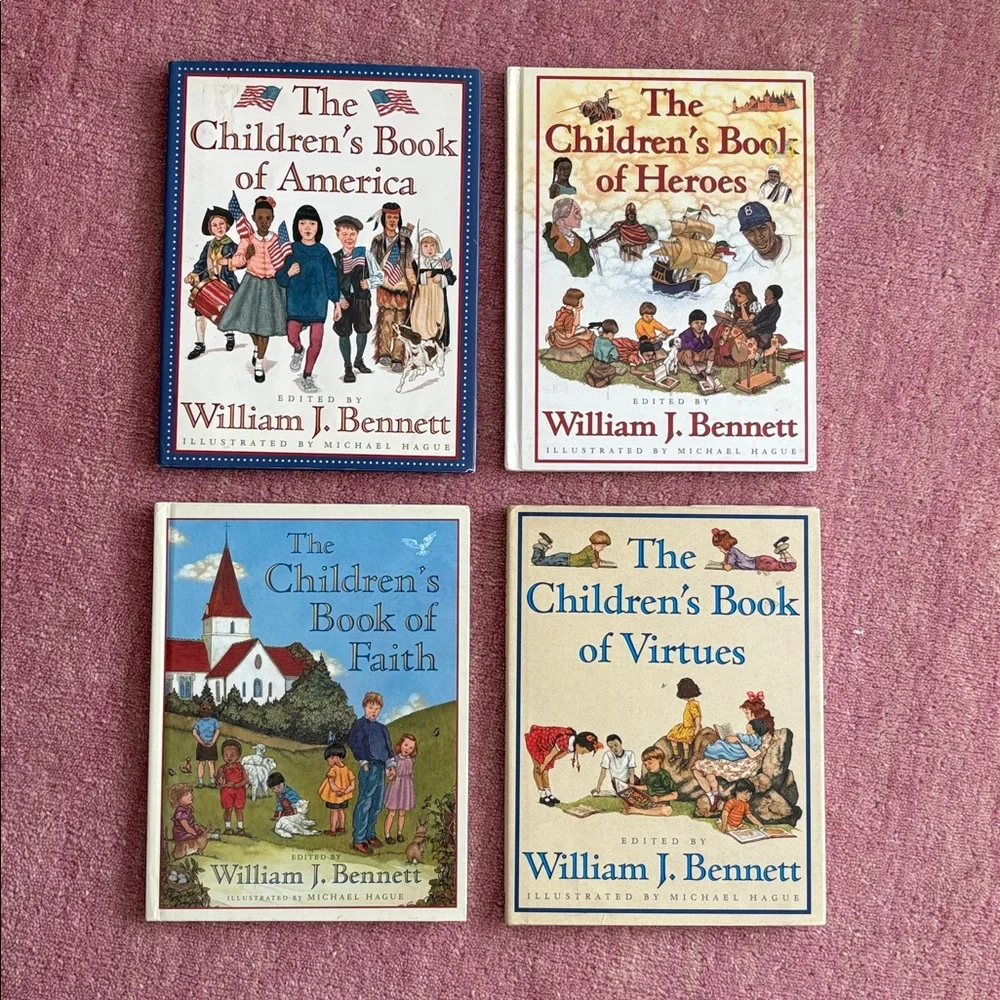 Children's Book of America, Heroes, Faith Collection by William J. Bennett